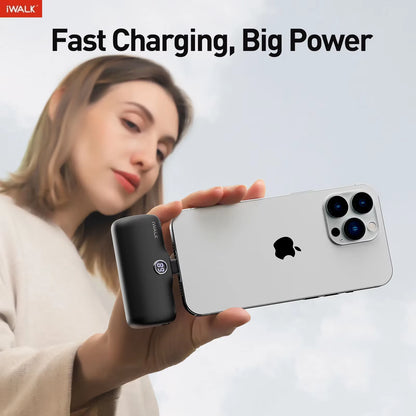 Portable Charger for Iphone All Models: Mini 20W 4800Mah Wireless Power Bank Fast Charging Travel Battery Pack Power Banks